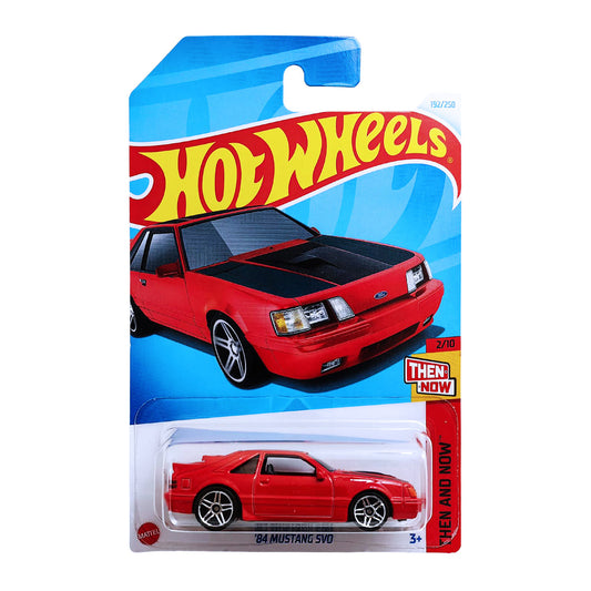 Hotwheels Then And Now ‘84 Mustang SVO