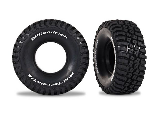 TRA9868 Traxxas Tires, BFGoodrich Mud-Terrain T/A KM3 2.4x1.0" (2)