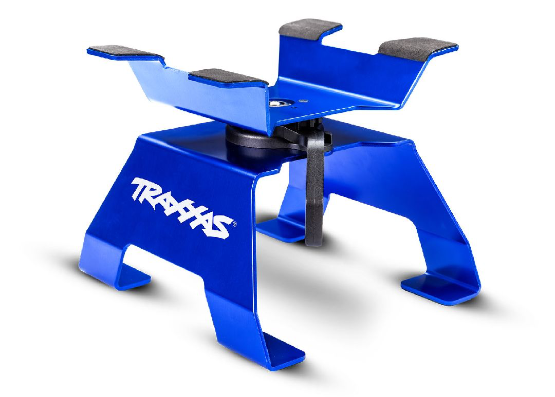 TRA8796-Blue Traxxas 1/10 - 1/8 Scale Aluminum Stand