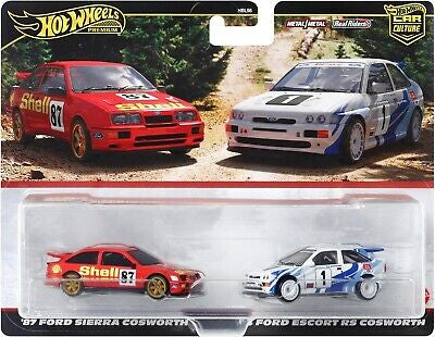 HotWheels Premium Car Culture ‘87 Ford Sierra Cosworth ‘93 Ford Escort RS Cosworth