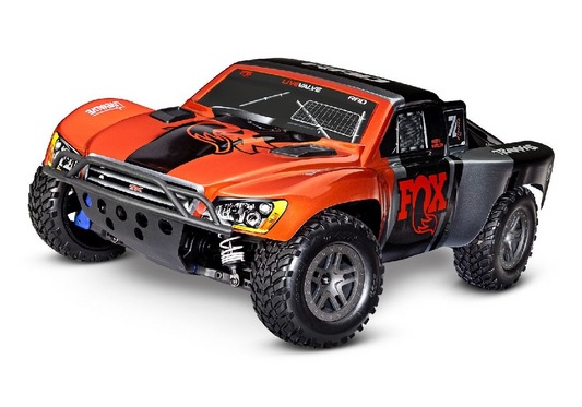 TRA68154-4FOX Traxxas Slash 1/10 4X4 BL-2s Brushless Short Course Truck - Fox