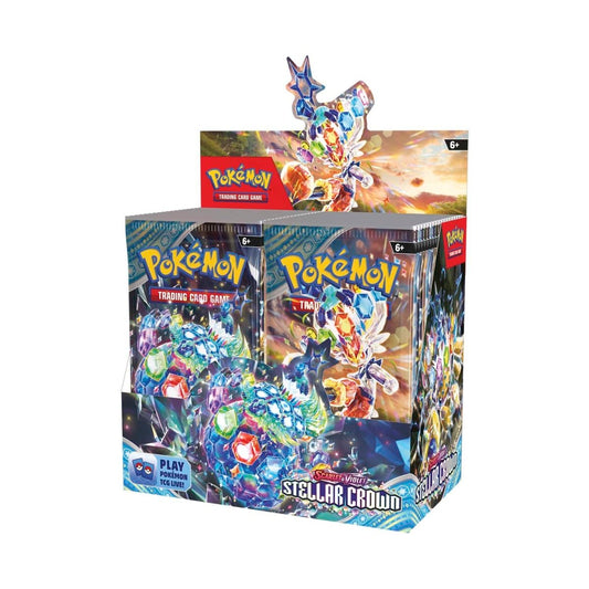 Pokémon Scarlet And Violet Stellar Crown Booster Box