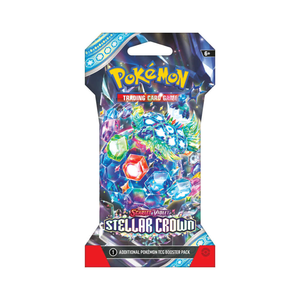 Pokémon Scarlet And Violet Stellar Crown Sleeved Booster Pack