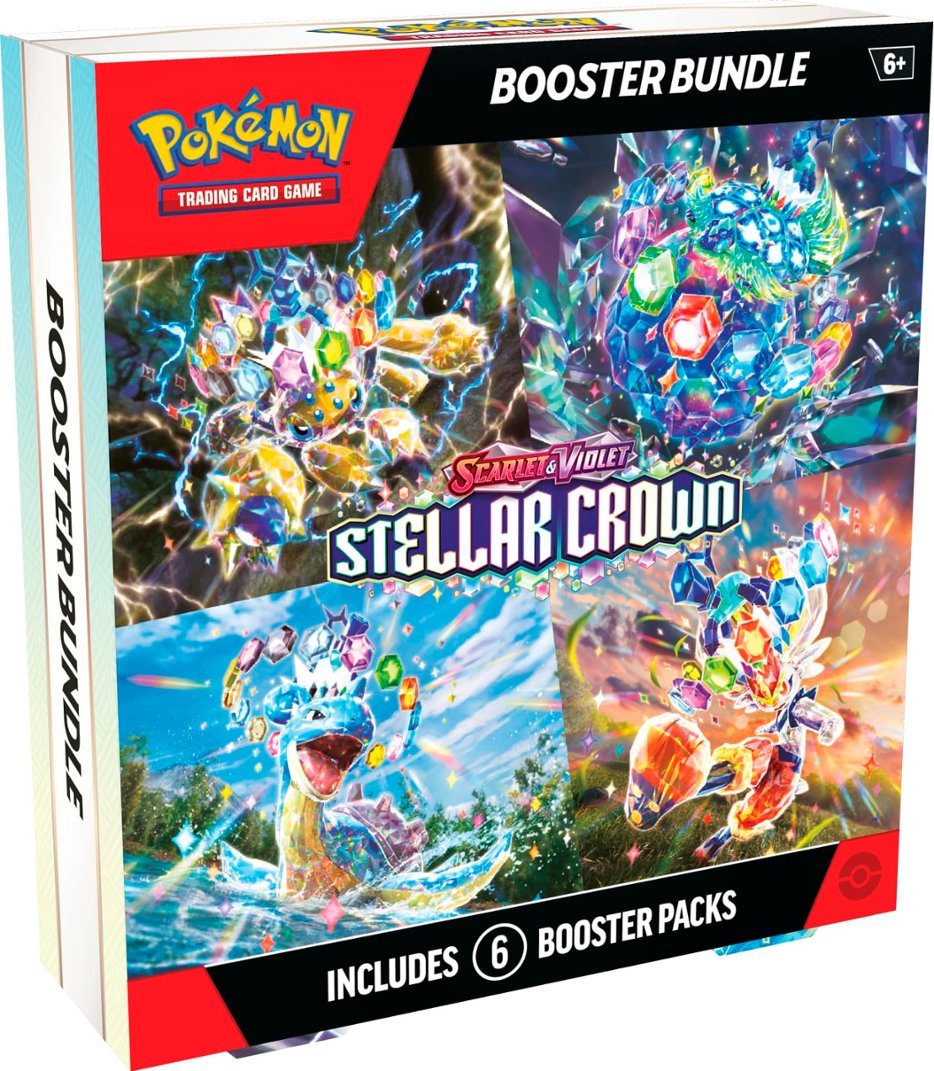 Pokémon Scarlet And Violet Stellar Crown Booster Bundle