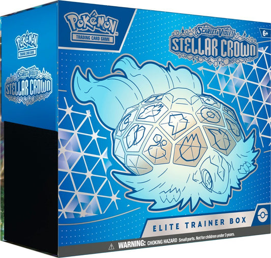 Pokémon Scarlet And Violet Stellar Crown Elite Trainer Box