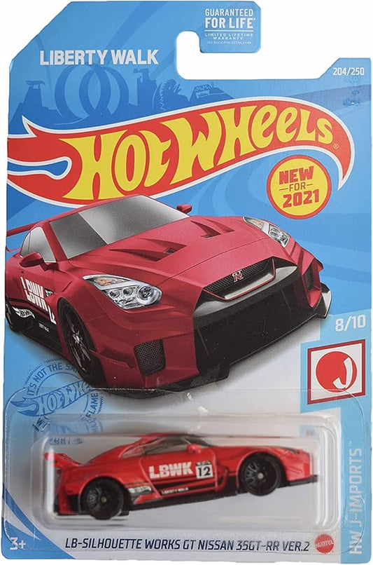 HotWheels HW J-imports LB-Silhouette Works GT Nissan 35GT-RR Ver.2