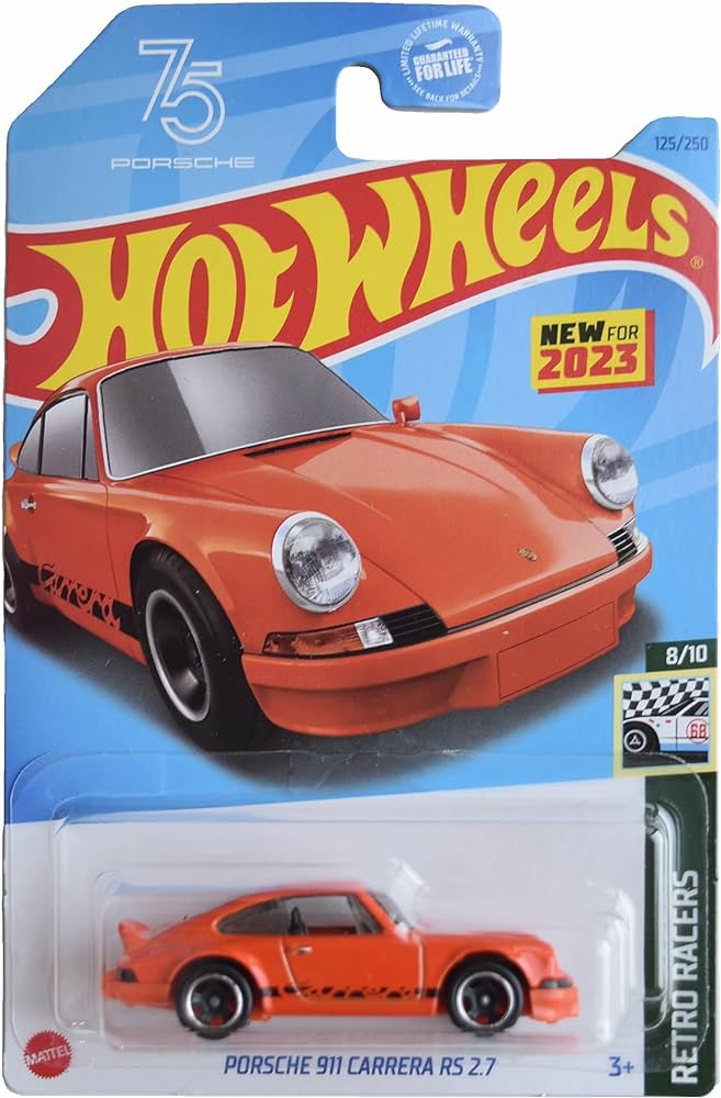 HotWheels Retro Racers Porsche 911 Carrera RS 2.7