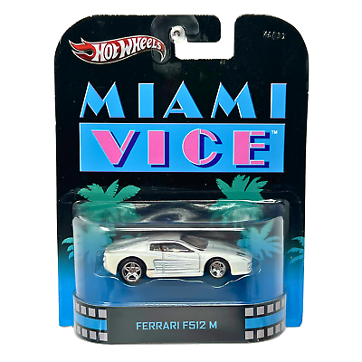 HotWheels Miami Vice Ferrari F512 M