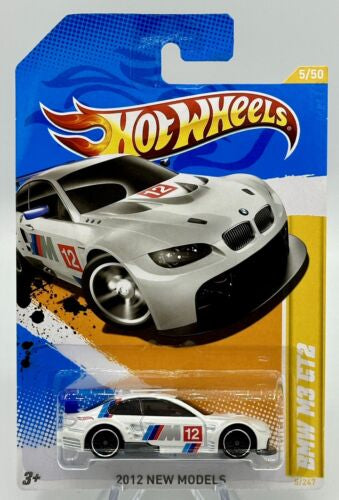 HotWheels 2012 New Models BMW M3 GT2 (White)