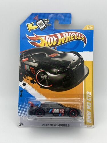 HotWheels 2012 New Models BMW M3 GT2 (Black)