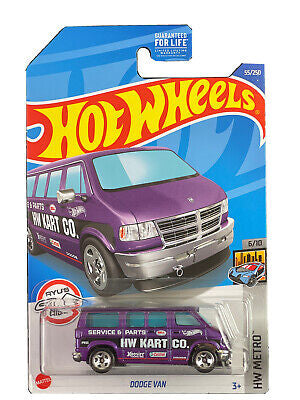 HotWheels HW Metro Dodge Van Ryu’s Garage