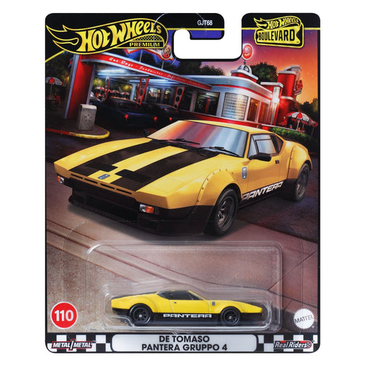 HotWheels Premium Boulevard #110 De Tomaso Pantera Gruppo 4