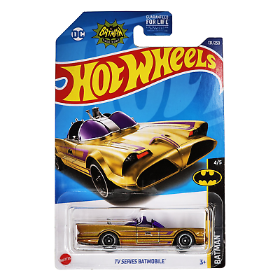 HotWheels Batman TV Series Batmobile (Gold)