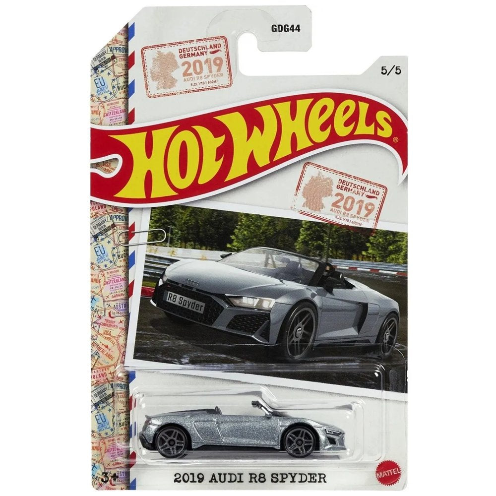 HotWheels GDG44 5/5 2019 Audi R8 Spyder