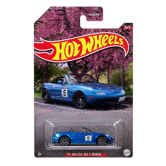 HotWheels GDG44 3/5 ‘91 Mazda MX-5 Miata