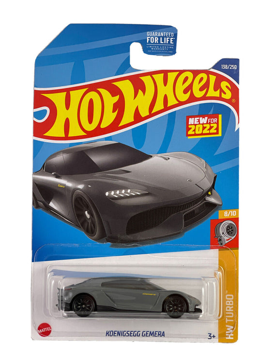 Hotwheels HW Turbo Koenigsegg Gemera