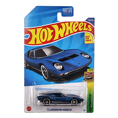 Hotwheels HW Exotics ‘71 Lamborghini Miura SV