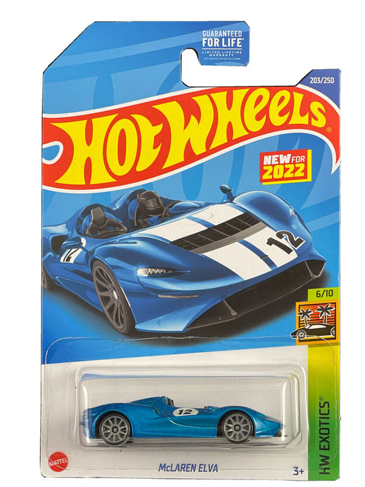 Hotwheels HW Exotics McLaren Elva