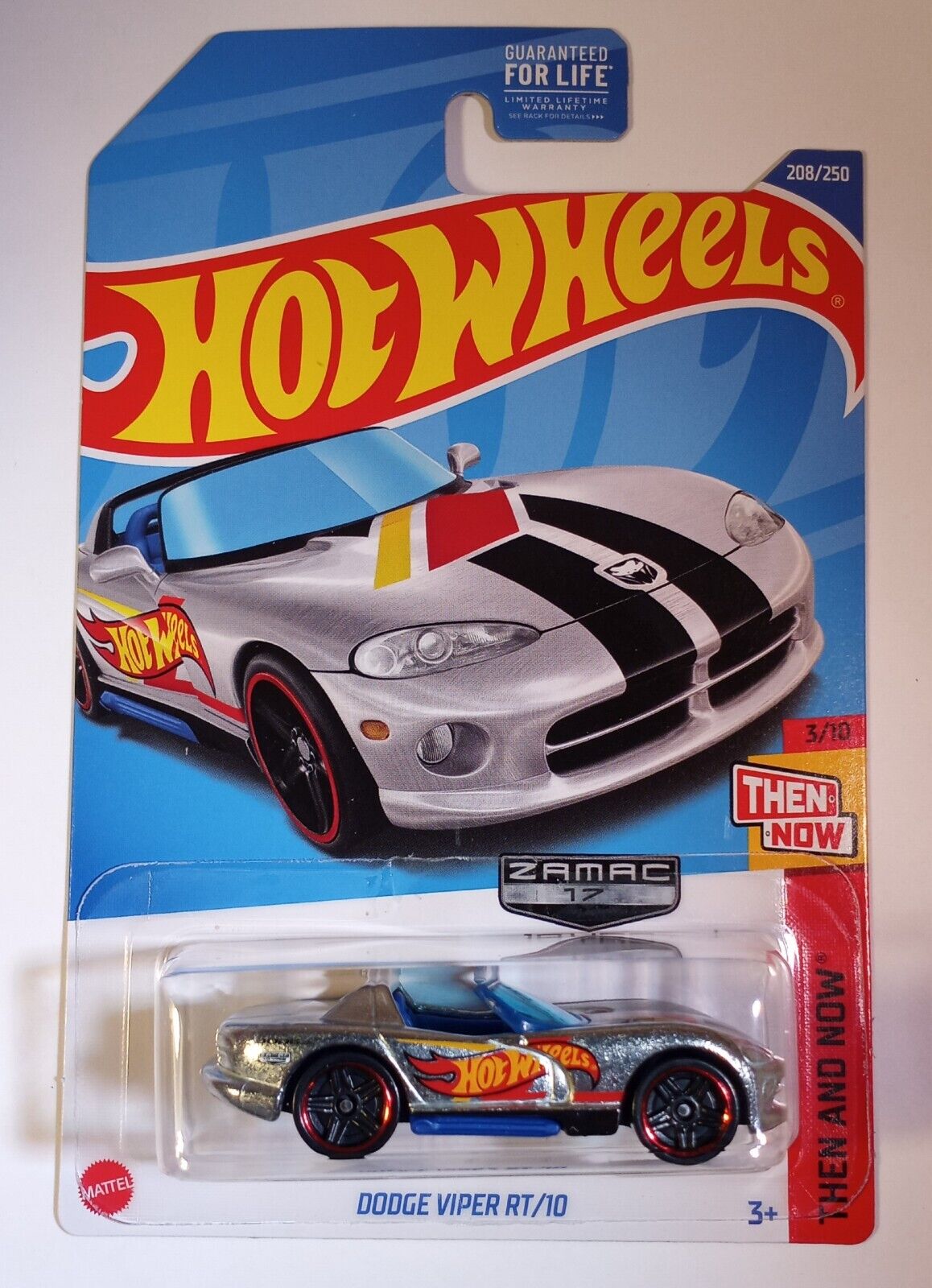 HotWheels Then And Now Dodge Viper RT/10 Zamac