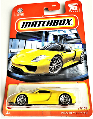 Matchbox Porsche 918 Spyder 77/100