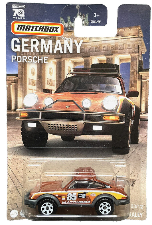 Matchbox Germany Porsche 1985 Porsche 911 Rally