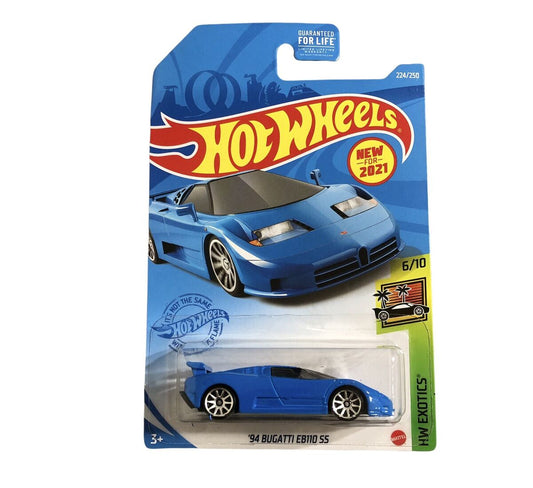 HotWheels HW Exotics ‘94 Bugatti EB110 SS