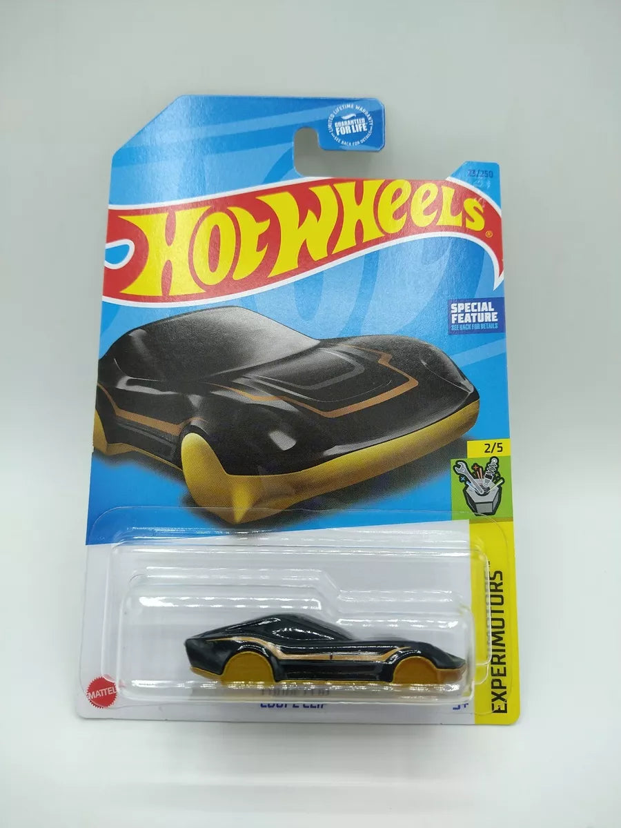 HotWheels Experimotors Coupe Clip (Black and Gold)