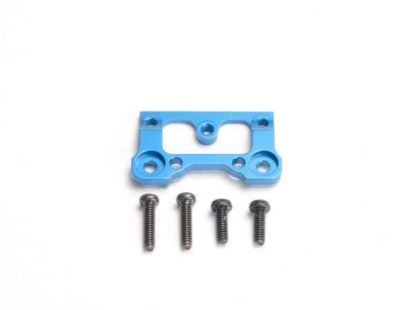 BM001B PN Racing Mini-Z V2 Alum Interchangeable Front Body Mount Base (Blue)