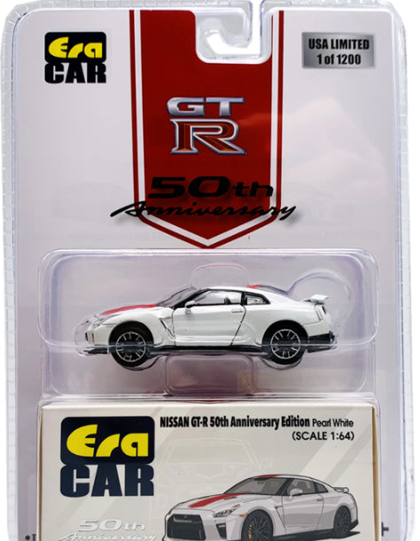 HE Era Car Nissan GT-R 50th Anniversary Edition Pearl White