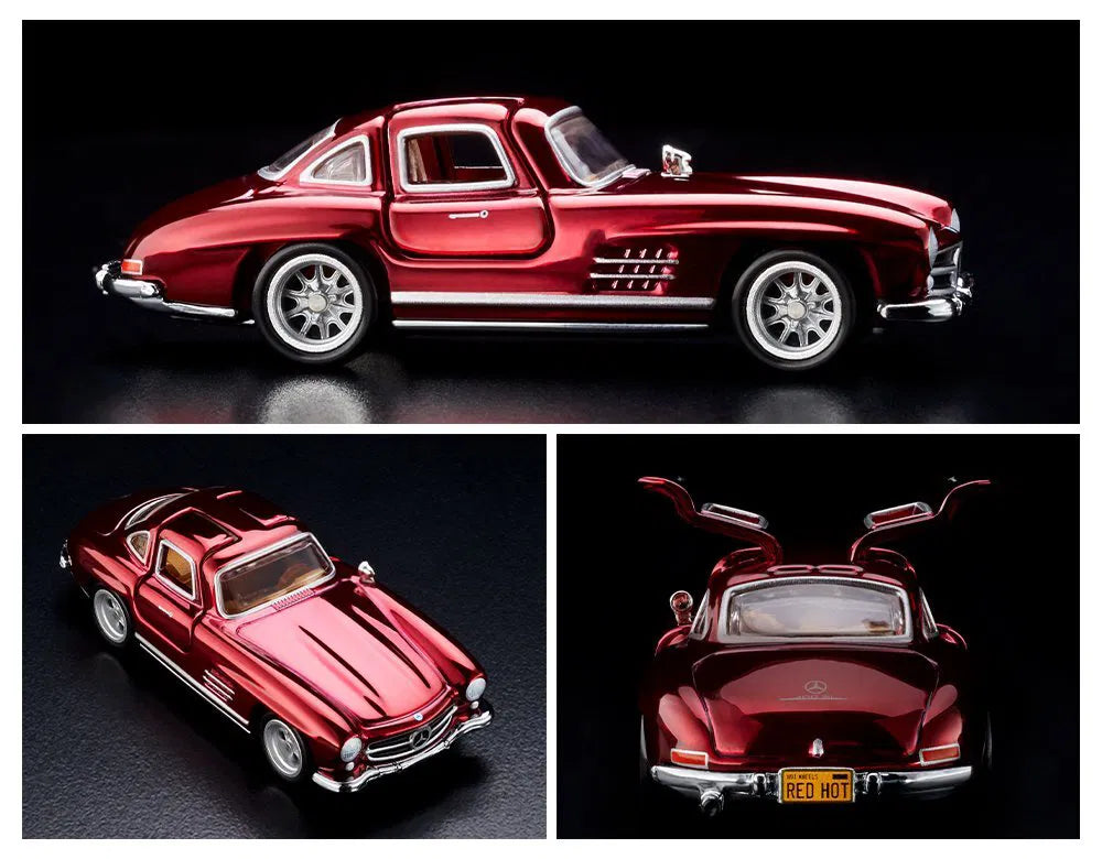 HE HotWheels Red Line Club ‘55 Mercedes-Benz 300 SL Red