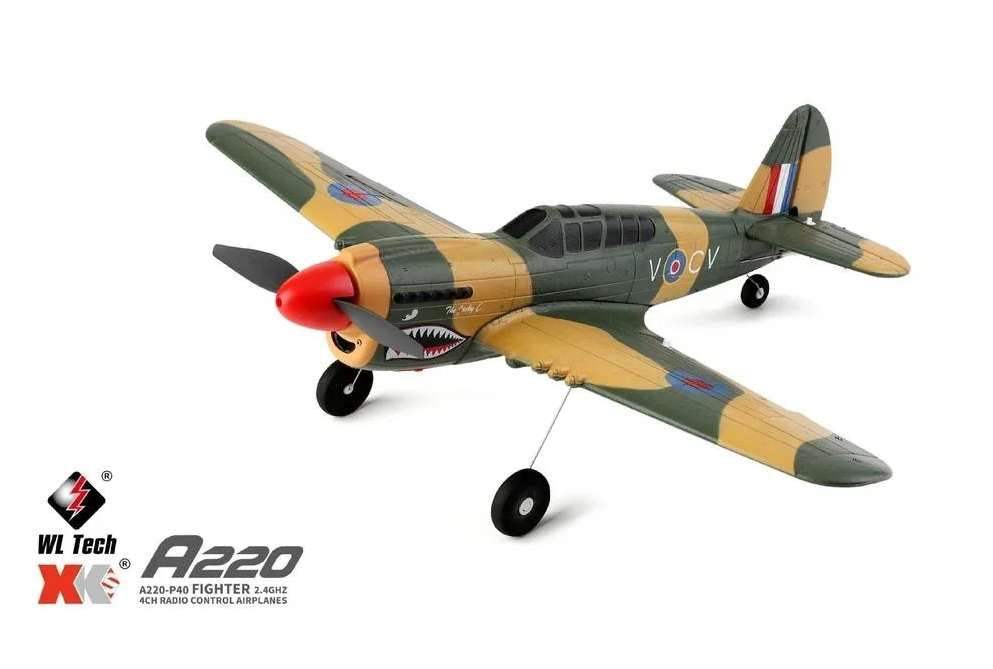 RP A220 3D/6G 4CH R/C P40 FIGHTER BRUSHED