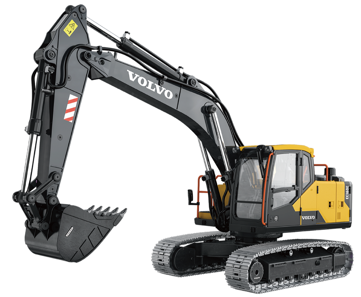 RP 1:14 Volvo RC Metal excavator - E010-003