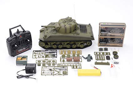 RP V6.0 1-16 U.S.A M4A3 "Sherman" RC Tank (BB AND IR) 3898-1