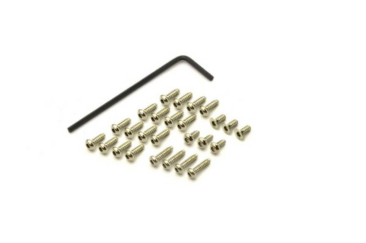 Kyosho Button HEX Screw Set(MR-03/Nickel) MZW440