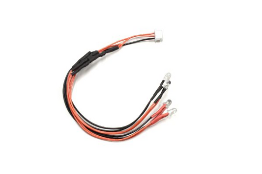 Kyosho LED Light Clear＆Red(for ICS connector) MZW439R