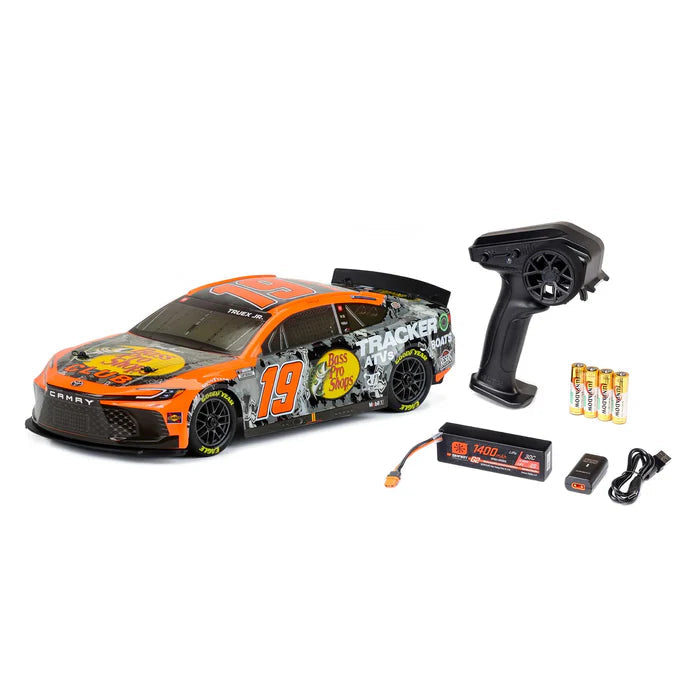 1/12 Losi NASCAR AWD RC Racecar, Martin Truex Jr. No. 19 Bass Pro 2024 Toyota Camry