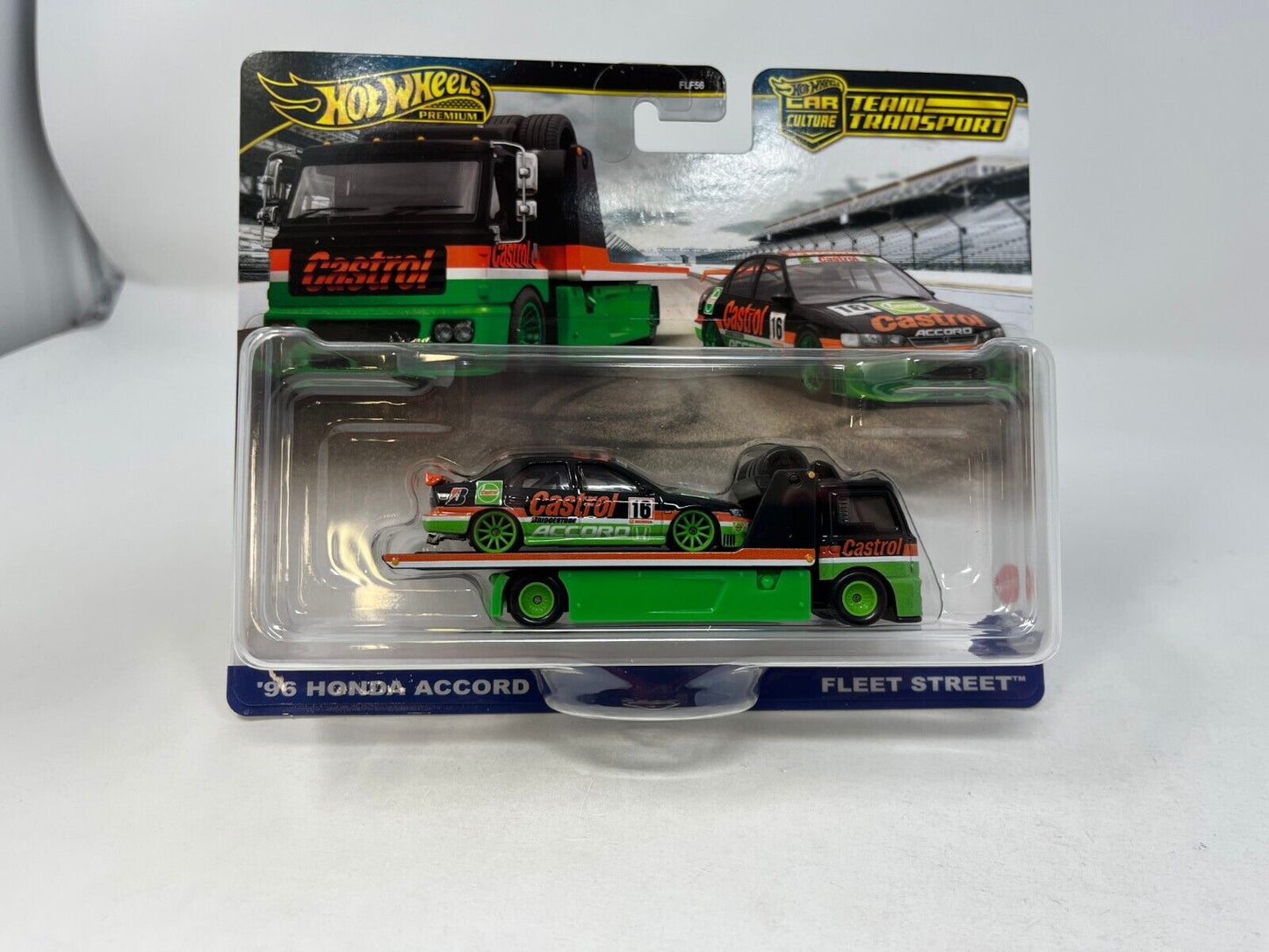 HE HotWheels Team Transporter ‘96 Honda Accord Fleet Street
