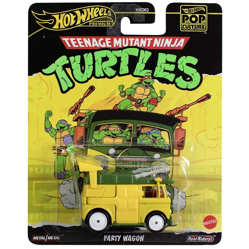 HE HotWheels Premium Pop Culture TMNT Party Wagon