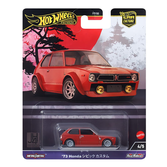 HE HotWheels Premium Car Culture ‘73 Honda Civic Custom