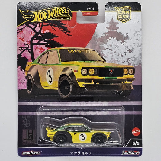 HE Hotwheels Premium Car Culture Mazda RX-3