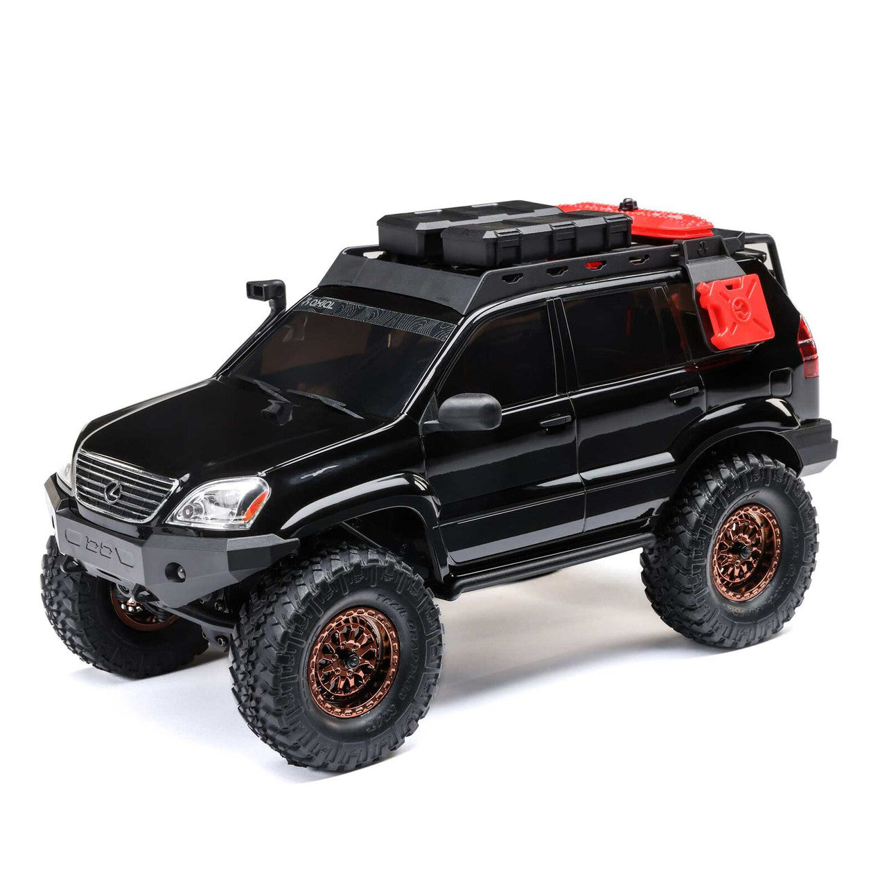 AXI-1532T3 1/24 SCX24 Lexus GX 470 4X4 Rock Crawler RTR, Black