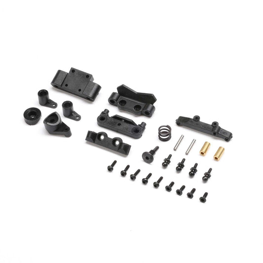 LOS-1761 Bulkhead, Pin Mounts, Steering Rack, Servo Saver: Micro-B