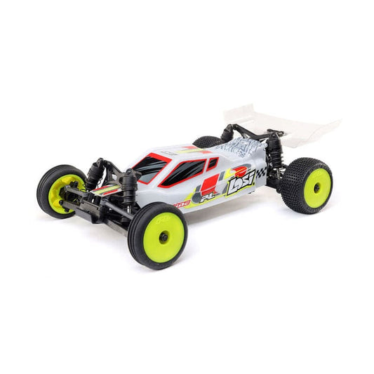 LOS00007T1 1/24 Micro-B 2WD Buggy RTR, White