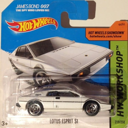 HE HotWheels HW Workshop Lotus Esprit S1 (Short Card)