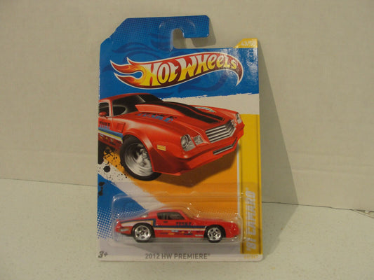 HE Hotwheels 2012 HW Premiere ‘81 Camaro (Short Card)