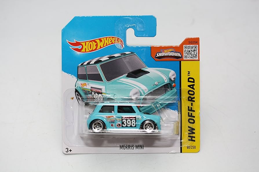 HE Hotwheels HW Off-Road Morris Mini (Short Card)