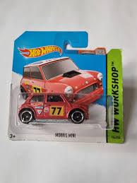 HE Hotwheels HW Workshop Morris Mini (Short Card)