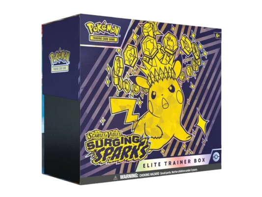 Pokémon Scarlet And Violet Surging Sparks Elite Trainer Box