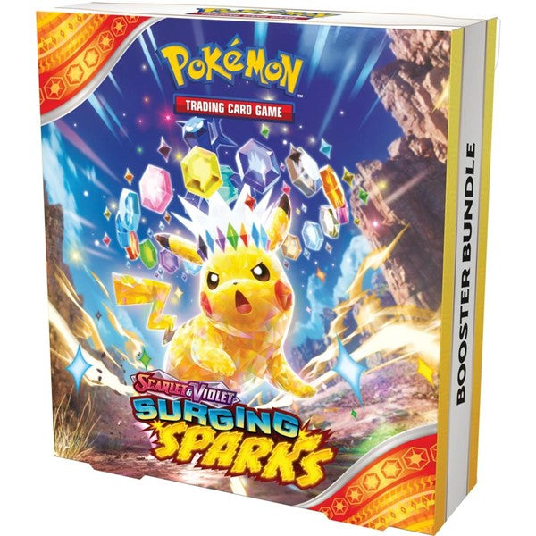 Pokémon Scarlet And Violet Surging Sparks Booster Bundle