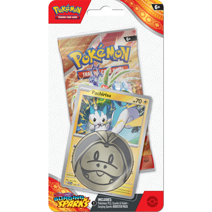 Pokémon Scarlet And Violet Surging Sparks Checklane Blister